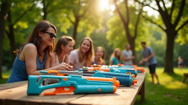 Briliantz: step up outdoor gaming adventures with gel blasters