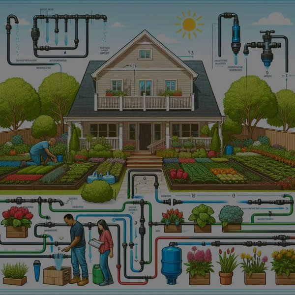 How to Implement a High-Efficiency Drip Irrigation System in Your Suburban Home Garden?