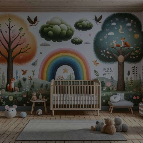 What Are the Best Techniques for Customizing a Nursery with Hand-Painted Murals for a Personal Touch?